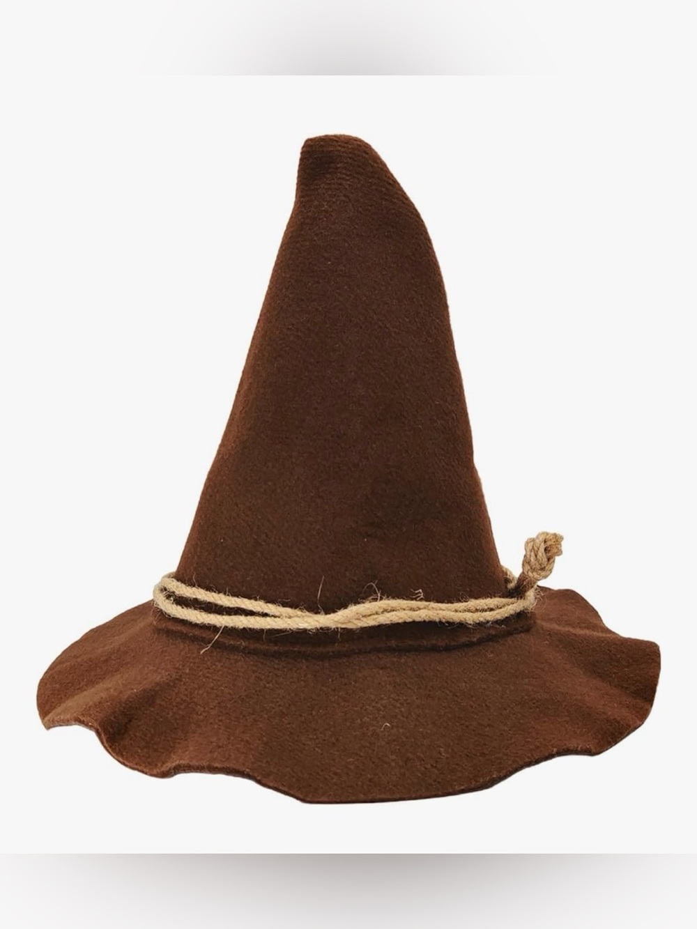 Scarecrow  Hat, for Adults, Felt Wide Brim Pointed Hat, Oktoberfest, Halloween